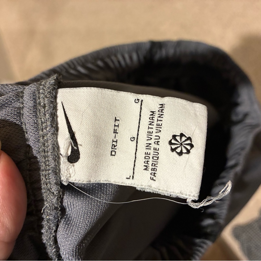 Nike Kids Gray and Black Shorts - Picture 4 of 4